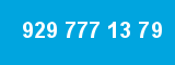 929 777 13 79
